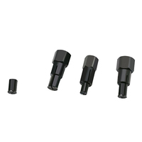 Kit de réparation de véhicules en acier de 5 pièces : Clés à douille pour capteur d'oxygène, clés à filetage, outils de démontage d'injecteurs d'oxygène et outils de démontage sous vide
