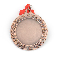 Médaille sportive personnalisée en métal, prête à être expédiée, diamètre 65 mm, épaisseur 3 mm, plaquée or, récompenses pour enfants et adultes, cadeaux d'affaires