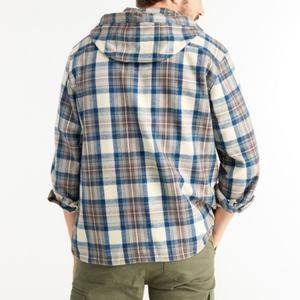 Camisas de Franela Vintage de Manga Larga, Corte Holgado, Tallas Grandes, Acolchadas de Lana, Estilo Occidental, Casuales, a Cuadros, para Exteriores - Product Image 3