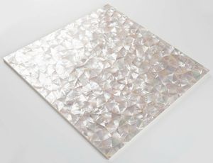 China Interior Diseño moderno Cocina Backsplash Impermeable Natural Shell Madre de perla Azulejo de mosaico para baño y baño - Product Image 3