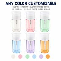 Botol Kosmetik Silinder PETG 60ml, Botol Air Pembersih Kosmetik Kosong, Pembersih Micellar, Pabrik, Salon, Elegan, Besar, Cetak Sablon Sutra
