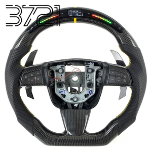 Volant de voiture sport en fibre de carbone LED pour Cadillac CTS-V CTS 2008-2013, style intérieur sport - Product Image 1