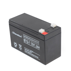 Banatton Bateria larga vida 12V 7.2Ah batería de ácido de plomo <span class=keywords><strong>Agm</strong></span> recargable de ciclo profundo Energia Solar batería Aki <span class=keywords><strong>Motor</strong></span> - Product Image 4