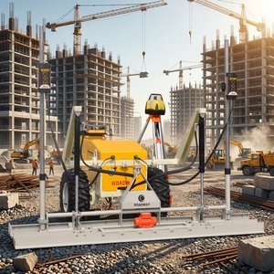 Machine de finition de <span class=keywords><strong>sol</strong></span> en béton autonivelante Honda GX390, largeur 2500 mm, 6,6 kW, à essence, avec laser intégré - Product Image 4