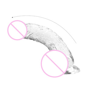 <span class=keywords><strong>Jelly</strong></span> TPE Silikon Wasserdichter riesiger Dildo mit Saugnapf für Anal-und Klitoris stimulator-Realistisches weibliches Mastur bator Sexspielzeug - Product Image 4