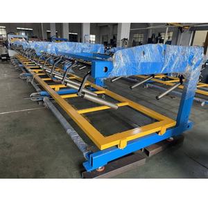 High Speed 20 m/Min 22 Gauge 36 ''Stahldach <span class=keywords><strong>deck</strong></span> 1,5'' Verbund bodenbelag Rollform maschine - Product Image 5