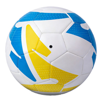 Ballon de football en PVC cousu à la machine, haute qualité, tailles 2/3/4/5, logo personnalisé, durable, idéal pour les promotions et les cadeaux de divertissement - Offre promotionnelle