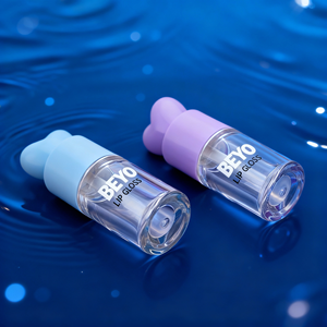 หลอดลิปกลอสทรงนาฬิกาทรายพร้อมหัวสำลี แท่งปกปิด และบรรจุภัณฑ์พลาสติก อุปกรณ์แต่งหน้าสำหรับการดูแลความงาม - Product Image 1