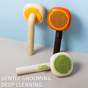 Spazzola per toelettatura animali domestici stile carino, pettine in acciaio inossidabile per la rimozione del pelo di cani, spazzola districante per gatti, spazzola autopulente per cani - Product Image 6