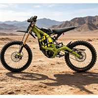 Surron Light Bee X 2025 2026 Prévente aujourd'hui 10KW 72V 35AH Vélo électrique tout-terrain à couple élevé pour adultes