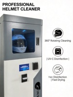 Machine de nettoyage et de stérilisation des casques entièrement automatique en acier inoxydable