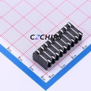 JL212R-SMT-35009BP1 Spring Terminal Block SMD,P=3.5mm Connector ( Construction: 1x9P )( Pitch: 3.5mm )( Color: Black ) - Product Image 2