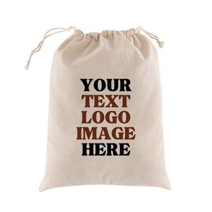 Wholesale Custom Size Color and Logo Canvas <b>Drawstring</b> <b>Backpack</b> for Daily Use Travel Gym and Promotional Events - Product Image 1