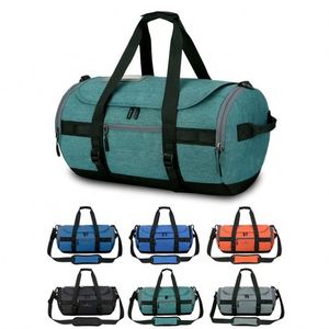 Sac de voyage en toile, sac de sport, sac de week-end avec compartiment à chaussures, vente flash - Product Image 1