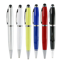 Clé USB promotionnelle créative 5-en-1 en forme de stylo, en métal, 16 Go, 32 Go, 64 Go, 128 Go