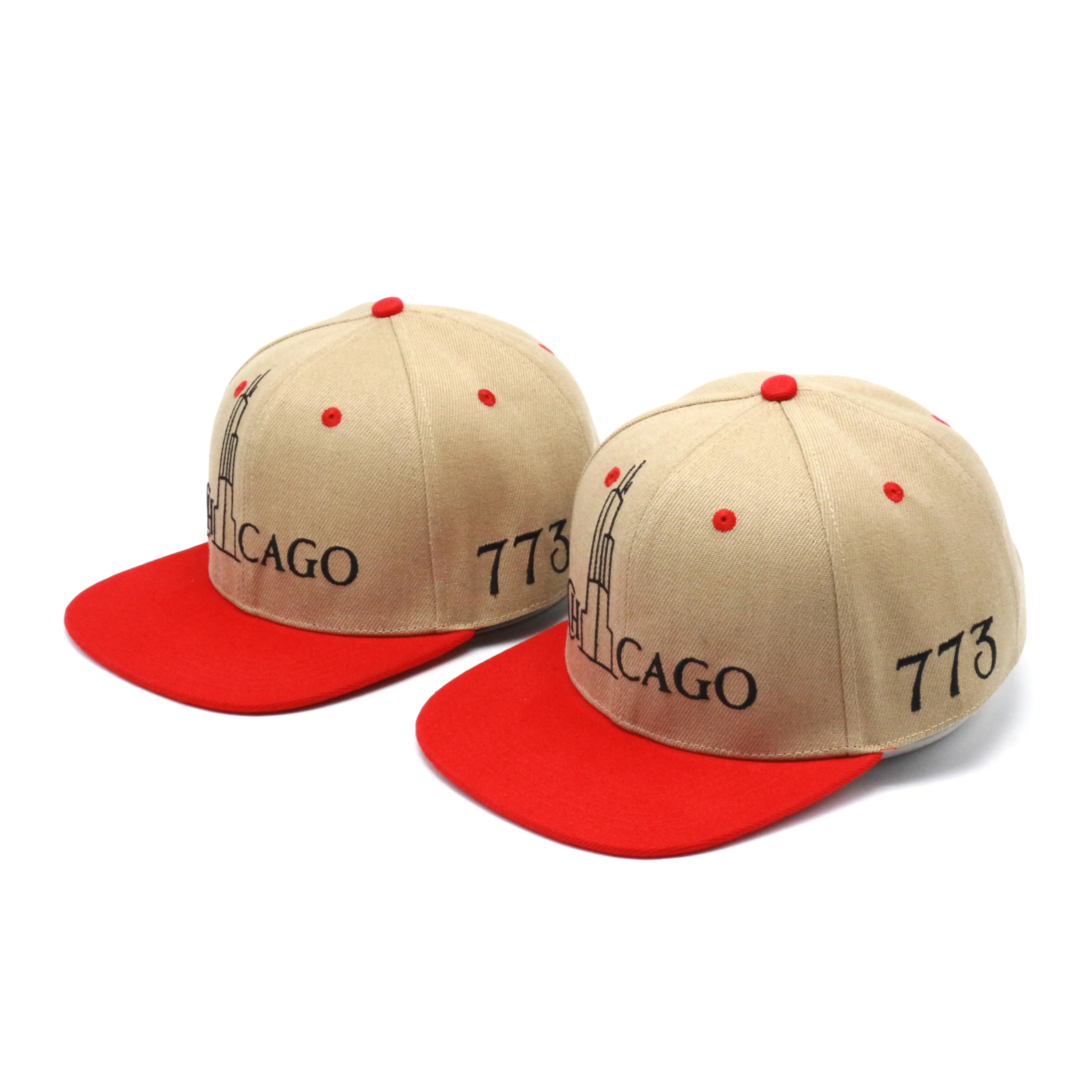 promotional hats 6 panel embroidery Snapback Cap Custom Embroidery Logo cap hat suppliers