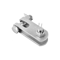 Plaque de fixation en Z à angle droit galvanisée pour raccordements électriques extérieurs, accessoires de fixation parallèle pour câbles, modèle en gros