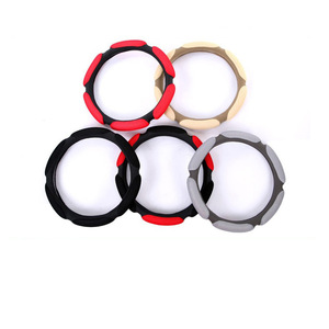 Housse de <span class=keywords><strong>volant</strong></span> de voiture JQ240, respirante et tendance, pour volants de 37 à 38 <span class=keywords><strong>cm</strong></span> (14,5 à 15 pouces), taille M, maille 3D sandwich stéréo - Product Image 4