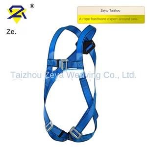 एक थोक पूर्ण शरीर सुरक्षा बेल्ट एकल फांसी बिंदु उच्च ऊंचाई हल्के पॉलिएस्टर - Product Image 2