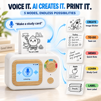 Xprinter MK1 2026 Nouveau Produit : Machine à Autocollants Intelligente de 2 Pouces à Activation Vocale pour Enfants, Idéale pour le Bricolage Indépendant et l'Apprentissage