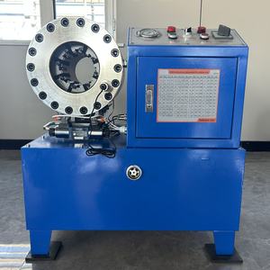 China Máquina de prensagem mangueira hidráulica alta pressão New Cable Press Mangueira Fitting Crimper P20 Wire Rope Tube Swaging Sale Price - Product Image 1