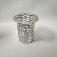 Réseau de drainage de sol d'égout en acier inoxydable, salle de bain anti-cheveux et anti-colmatage, écran filtrant pour bouchon d'eau de lavabo