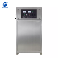 QJOZONE Générateur d'ozone à air hautement concentré 100 g/h pour eau minérale et piscine en acier inoxydable 220V Garantie 1 an