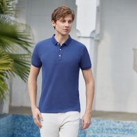 Kaos Polo Cepat Kering untuk Latihan Musim Panas - Logo Kustom, Polo Lengan Pendek Unisex untuk Pria dan Wanita