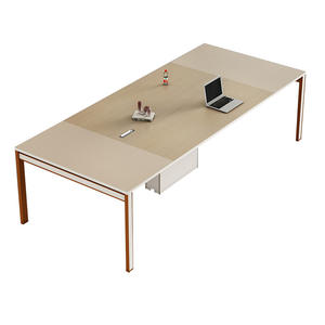 QianYang QYZ-25 - Juego de Mesa y Sillas de Conferencia Modernas y Sencillas de 2.8 m de Largo para Uso en Oficina - Product Image 6
