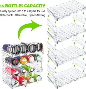 Support de rangement empilable en plastique Aquarius pour tasses thermos à vin rouge amovibles, nouvelle collection - Product Image 3