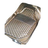 Umwelt freundliche Luxus-Auto-Fußmatten Verdickte transparente rutsch feste PVC-wasserdichte, verbesserte Größe Universal Fit