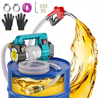 Pompe de transfert de carburant sans fil, pompe à siphon, pompe pour jerrycan, pour batterie 20V, arrêt automatique, 45L/min