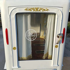 Chariots de transport de chevaux Design moderne cercueil véhicule antique chariot Vintage voiture funéraire remorque Type corbillard - Product Image 5