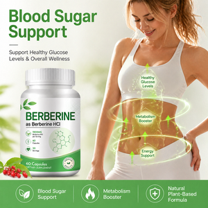 Cápsulas de Berberina 1200mg, Berberina en Cápsula |   Suplemento Herbal Puro, Complemento Alimentario |   Marca Privada - Product Image 4