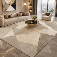 Abstrakter Muster-Teppich für Schlafzimmer und Wohnzimmer Maschinell Gewebter Wilton-Stil Teppich von Rugs & Tappeto für Wohnraumdekoration