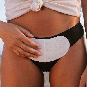 カスタム女性月経痛緩和加熱パッチ暖かいパッド期間の痛み月経けいれんのためのインスタント暖かい月経熱パッチ - Product Image 2