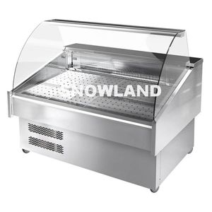 1280mm Nouveau Design Ventilateur Refroidissement En Acier Inoxydable Poisson Fruits <span class=keywords><strong>De</strong></span> <span class=keywords><strong>Mer</strong></span> Présentoir - Product Image 2
