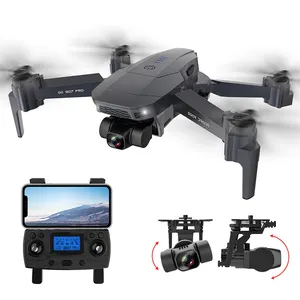 ZIGO TECH Adjustable 4K HD Dual Camera rc Ufo Drone Big Quadcopter Smart Flying Foldable Dron Con Camara