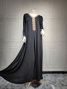 New Trendy Traditional Muslim Clothing Middle East Lace Ethnic Style Southeast <strong>Asian</strong> <strong>Maxi</strong> <strong>Dress</strong> Ladies Muslim Women <strong>Dress</strong> - Product Image 5