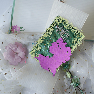 Carpetas en relieve para manualidades 3D de plástico floral para hacer tarjetas, decoración DIY - Product Image 4