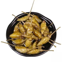 Pimientos Verdes en Salmuera con Sazonador Picante y Vinagre 1KG