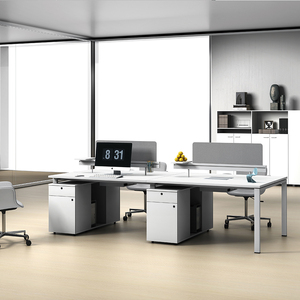 Poste de travail Mobilier de bureau Prix Personnel de bureau pour 2 personnes Mobilier de bureau - Product Image 4