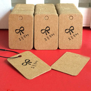 Étiquette suspendue <span class=keywords><strong>en</strong></span> papier kraft personnalisée / Étiquette suspendue pour jeans / Étiquette suspendue <span class=keywords><strong>en</strong></span> cuir - Product Image 6