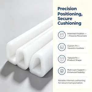 Protector de Esquinas de Espuma EPE en Forma de U, Revestimiento Interior Protector de Bordes para Cajas de Madera y Muebles - Product Image 1