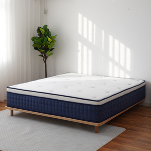 Bộ nhớ bọt Nệm Vua kích thước đồ nội thất nhà phòng ngủ 7 khu Túi mùa xuân Nệm cao su tự nhiên nệm trong một hộp seaqual Fab - Product Image 3