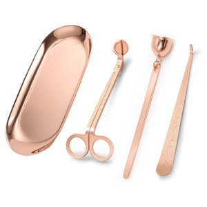 Autocollants pour mèches <span class=keywords><strong>de</strong></span> bougies en acier inoxydable <span class=keywords><strong>de</strong></span> haute qualité, écologiques, avec localisateur <span class=keywords><strong>de</strong></span> cœur <span class=keywords><strong>de</strong></span> <span class=keywords><strong>cire</strong></span> et style incurvé, lot <span class=keywords><strong>de</strong></span> 4 - Product Image 3