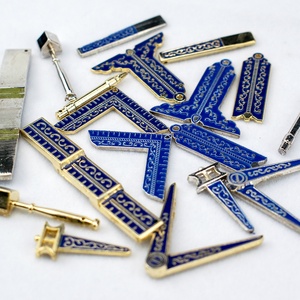 Thạc sĩ Mason tùy chỉnh <span class=keywords><strong>masonic</strong></span> thủ công masonry trowel <span class=keywords><strong>masonic</strong></span> 9 mảnh thiết lập công cụ nhỏ với hộp quà tặng tinh tế - Product Image 2