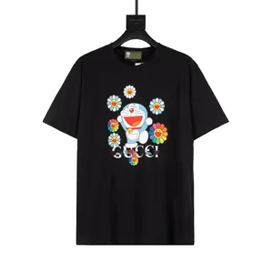 모조리 슈퍼 고양이 t 셔츠-남자 티셔츠 GU CAT 슈퍼 브랜드 로고 반팔 티셔츠