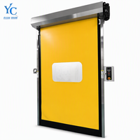 Nouvelle porte rapide en PVC de haute qualité, porte à enroulement industrielle pour salle d'opération médicale, solution clé en main