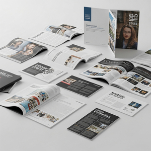 XJY小册子/传单/宣传材料纸质印刷服务单张杂志印刷广告 - Product Image 4